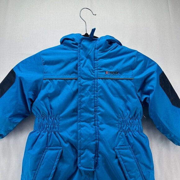 iXtreme Outfitters Snowsuit Toddler Sz 24M One Piece Overall Insulated Ski Blue - Picture 3 of 14